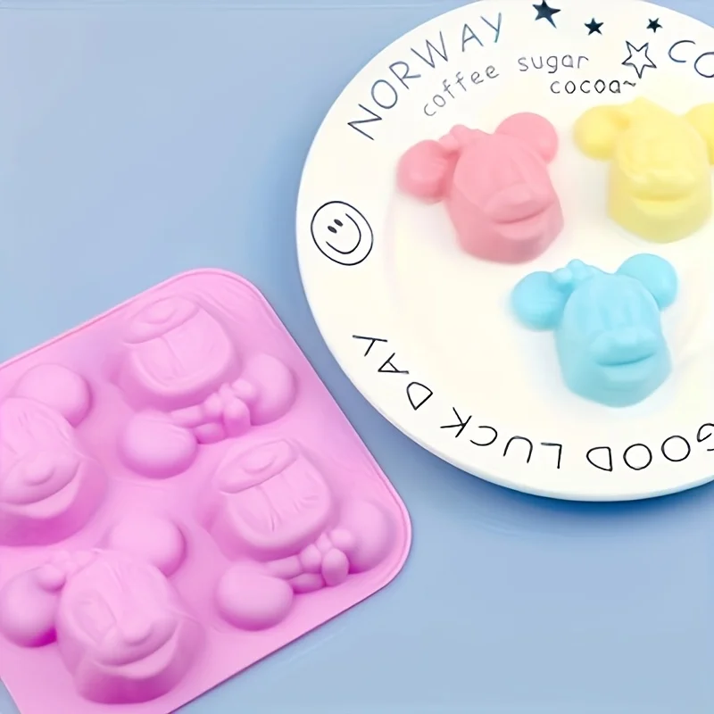 Soap Making Ins - แม่พิมพ์การ์ตูนมินนี่ 1 ชิ้น เหมาะสำหรับงานฝีมือ ช็อคโกแลต การทำสบู่