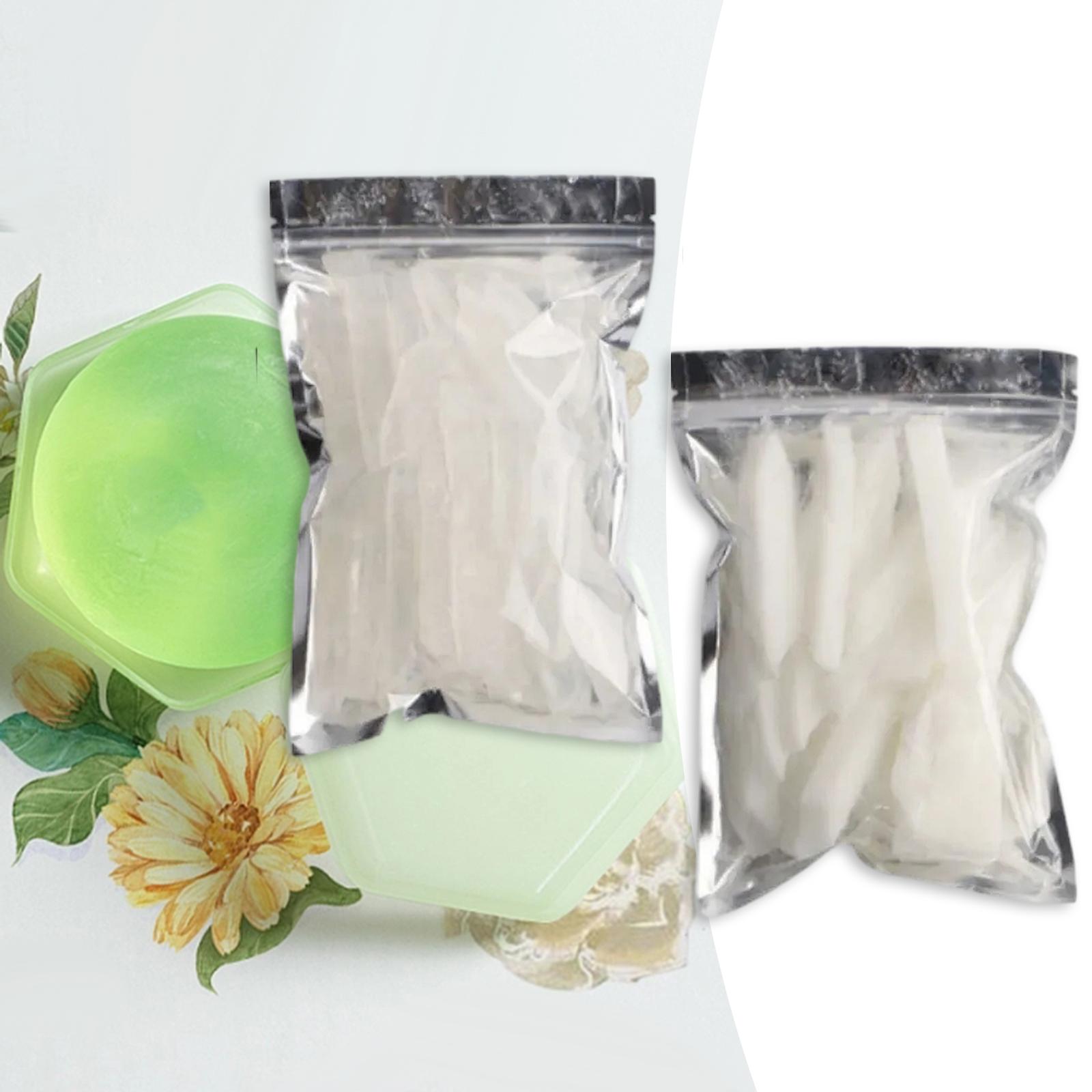 เบสสบู่ทำมือ สีขาวและใส ชุดละล - Soap Making Glycerin Base บทวิจารณ์และราคา