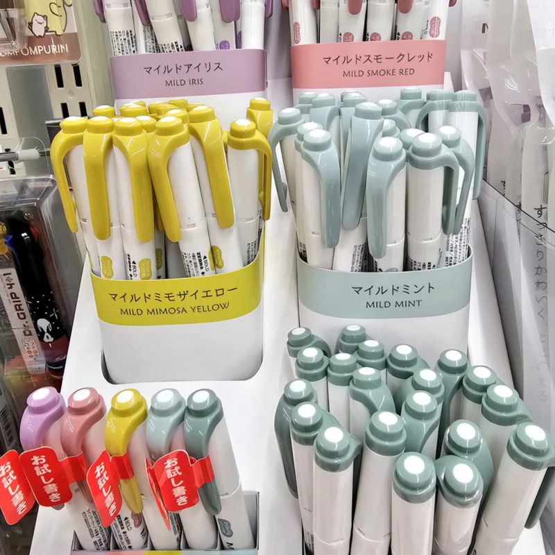 1/3pcs ZEBRA MILDLINER WKT7 ปา - Zebra Pen Mildliner บทวิจารณ์และราคา