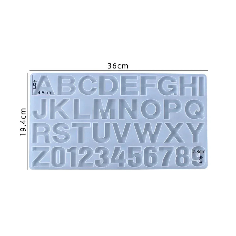1 pc/2 pcs/3 pcs LettersAtoZ,N - Soap Making Ins บทวิจารณ์และราคา