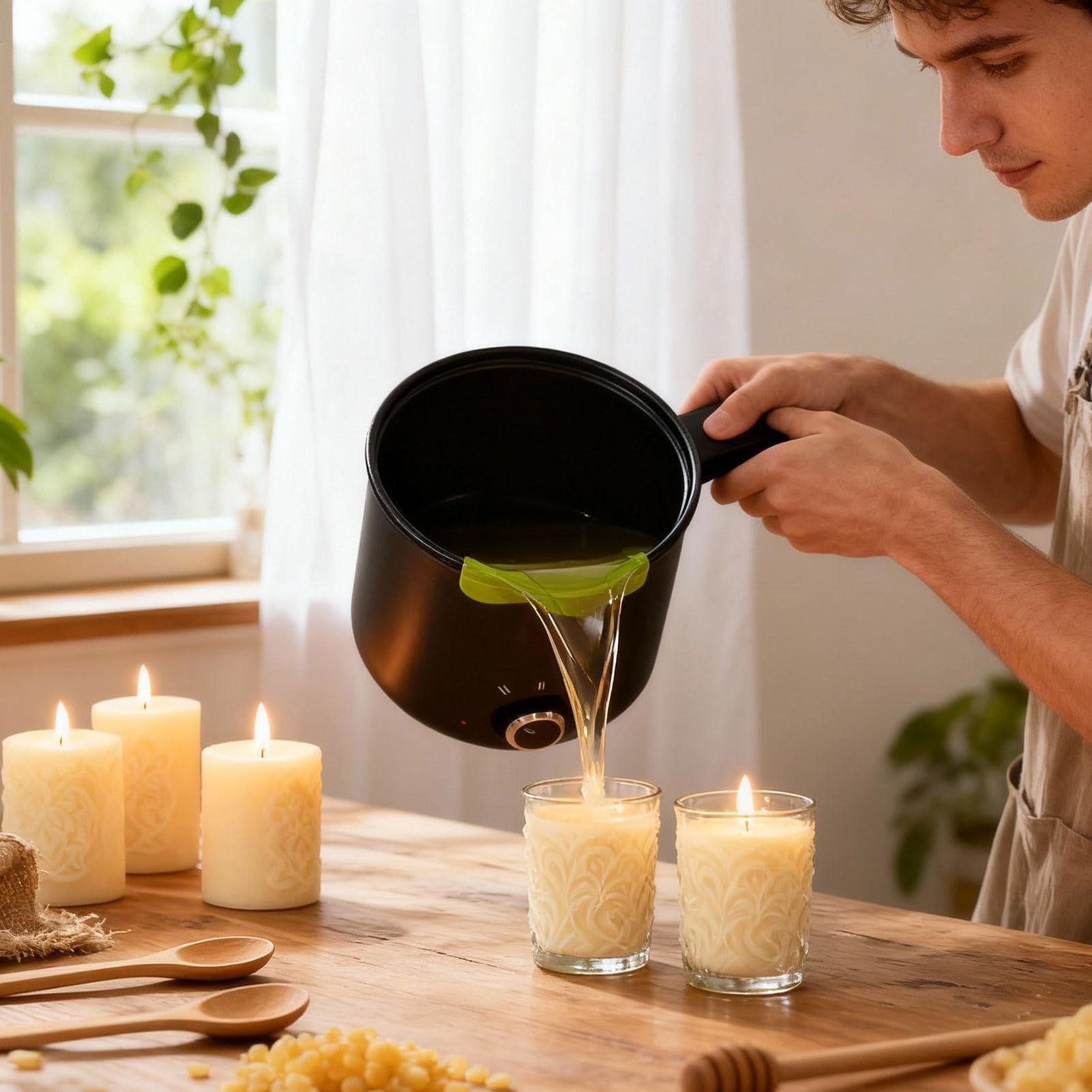 หม้อหลอมเทียน 1.5 ลิตร ขนาดใหญ - Soap Making Ins บทวิจารณ์และราคา